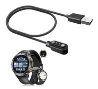 KALANKA-Compatible Pour Cable USB Compatible Pour Smartwatch LIGE Montre Connectée Militaire Homme 1.43" (1 Pack)