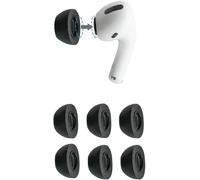 KALANKA-COMPLY Embouts d'oreille en Mousse pour Apple AirPods Pro génération 1 et 2, Confort Ultime, Ajustement inébranlable, Taille S, 3 Paires