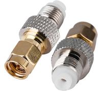 KALANKA-Connecteur coaxial SMA mâle vers FME femelle FME femelle vers SMA mâle adaptateur coaxial RF pour câble coaxial antenne de diffusion sans fil LAN périphérique