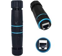 KALANKA-Connecteur M20 verrouillable IP68 étanche UTP STP RJ45 Femelle vers CAT6 Femelle Adaptateur d'extension de Patch réseau coupleur