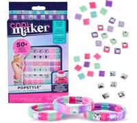 KALANKA-COOL MAKER - POP STYLE PACK STRASS ET PAILLETTES - Extension Pour Machine Kit Bracelet - Bracelet Amitié - Utilisation Simple - Tendance Fun Facile - Jouet Enfant 7 Ans et +- Kits de loisirs