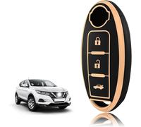 Kalanka-Coque Clé Tpu, Etui Clé Étui Clé Adapté Pour Nissan Qashqai J11 J12 Juke F15 Xtrail T32 Micra K13 K14 Infiniti Q50 Qx60 Ex35 Fx45, Couvre Clef Cache Cle Voiture Telécommande - Coffre