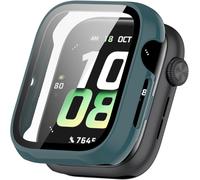 Kalanka-Coque Compatible Avec Honor Watch 5, Pc + Film Trempé, Anti-Rayures Étui De Protection Tout Compris Compatible Avec Honor Watch 5. Aiguille De Pin Vert
