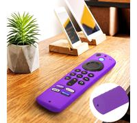 KALANKA-Coque de Protection en Silicone antidérapant pour télécommande Fire TV Stick (Violet)