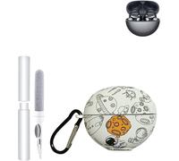 KALANKA-Coque de protection en silicone pour écouteurs Huawei Freeclip - Durable et écologique - Avec trous précis et compatibilité de charge - Résistante aux chocs - Confortable au toucher - Blanc s