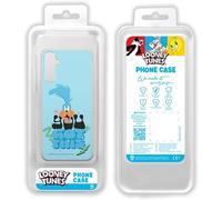 Kalanka-Coque De Téléphone Portable Pour Samsung A14 4g/5g Original Et Sous Licence Officielle Looney Tunes Motif Roadrunner 003 Adapté À La Forme Du Téléphone Portable, Coque En Tpu