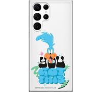 Kalanka-Coque De Téléphone Portable Pour Samsung S22 Ultra Original Et Sous Licence Officielle Looney Tunes Motif Roadrunner 003 Adapté À La Forme Du Téléphone Portable, Partiel Imprimé