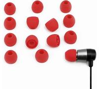 Kalanka-Coque En Silicone Écouteurs Intra-Auriculaires 7 Paires (Lot De 14 Pièces). Compatible Avec La Plupart Des Écouteurs En Blanc. Taille : Petit , Rouge , S