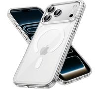 KALANKA-Coque Magnétique pour iPhone 17 Pro 6,3 Pouces Compatible avec MagSafe, Étui Housse Antichoc Bumper, Arrière Transparent Anti-Rayures (Transparente)