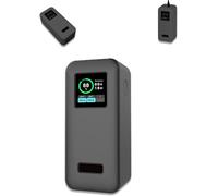 Kalanka-Coque Pour Anker Prime Power Bank 20 000 Mah (200 W), Coque De Protection En Silicone Pour Batterie Externe Anker Prime ¿ Lavable À Plusieurs Reprises, Protection Tout Compris (Noir)