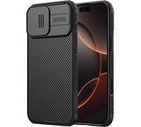 Kalanka-Coque Pour Iphone 16 Pro Max, Coque Camshield Pro Avec Protection D'appareil Photo, Pare-Chocs En Polycarbonate + Tpu Pour Iphone 16 Pro Max 6,9"" 2024, Noir