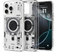 KALANKA-Coque pour iPhone 16 Pro Max, Ultra Hybrid MagFit, [Design Schématique] 6,9 Pouces - Neo One