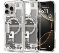 Kalanka-Coque Pour Iphone 16 Pro Max, Ultra Hybrid Magfit, [Design Schématique] 6,9 Pouces - Zero One Titane Naturel