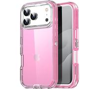 Kalanka-Coque Pour Iphone 17 Pro Max - Transparente 3 En 1 - Protection Intégrale Robuste - Antichoc Et Anti-Poussière - Protection Militaire 3 Couches - 2