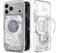 Kalanka-Coque Pour Iphone 17 Pro, Ultra Hybrid Magfit, [Duraclear, Zeoone Édition] - Zero One Blanc
