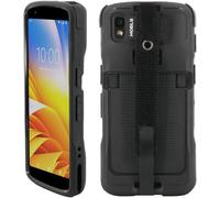 KALANKA-Coque pour Terminal Zebra TC22 TC27 avec Patte de Saisie Antichute & Porte-Stylet, Etui Renforcé Protection Militaire Fabriqué en France, Compatible Accessoires de Charge, Antimicrobien