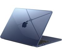 KALANKA-Coque Ultra-Mince Compatible avec MacBook Air 13 Pouces M4 M3 M2 2025 2024 2022 [Match Original Minuit] A3240 A3113 A2681, Mac 13.6"" Étui de Rigide Protection - Cristal Minuit Transparent