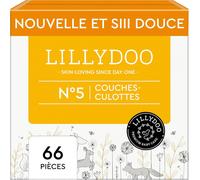 Kalanka-- Couches-Culottes Bébé, Taille 5 (11-16 Kg), Lot De 3 Paquets (66 Pièces), Ultra-Douces Et Anti-Fuites, Sans Parfum Et Lotion Pour Les Peaux Sensibles, Testées Dermatologiquement