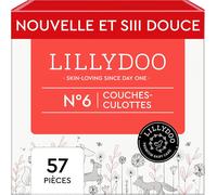 Kalanka-- Couches-Culottes Bébé, Taille 6 (13+ Kg), Lot De 3 Paquets (57 Pièces), Ultra-Douces Et Anti-Fuites, Sans Parfum Et Lotion Pour Les Peaux Sensibles, Testées Dermatologiquement