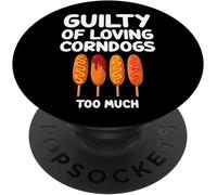 Kalanka-Coupable D'aimer Trop Les Corndogs, Hot-Dog Américain Et Coréen Popsockets Popgrip Adhésif