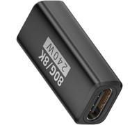 KALANKA-Coupleur USB C, adaptateur USB 5.0 type C femelle vers femelle prend en charge le transfert de données 80 Gbit/s PD 240 W charge rapide 16K/8K/5K sortie vidéo