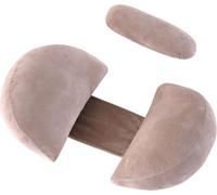 Kalanka-Coussin De Grossesse, Coussin Allaitemen Coussin D'allaitement Pour Femmes Enceintes, Pour Ventre,Hanches,Jambes,Soutien Du Dos, Lavable Amovible (Kaki)