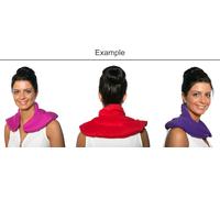Kalanka-Coussin De Nuque Avec Col Montant - Coussin Aux Graines De Groseilles - Coussin Cervical ¿¿Paules Et Cou - Design: Brun Et Blanc