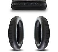 KALANKA-Coussinets compatibles avec Les Coussinets d'oreille et Bandeau Sennheiser HD280 de Remplacement pour HD 280 (Pro) HMD280 Coussinets d'oreille pour Casque Noir (Kit Coussinets et Bandeau)