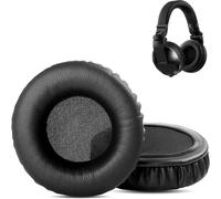 KALANKA-Coussinets compatibles avec Pioneer DJ HDJ-X10 Casques Coussin de Remplacement (Cuir Proteiné/Mousse à Mémoire)