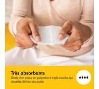 Kalanka-Coussinets D'allaitement Ultrarespirants, Hautement Absorbants, Design Discret Pour Un Port Confortable, Lot De 60