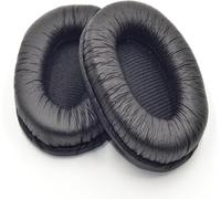 KALANKA-Coussinets de Remplacement pour Sony MDR-7506, MDR-V6, MDR-V7, MDR-CD900ST Casques,Plus Épais MDR7506 Cuir Coussinets Couvertures Coupelles(Noir)