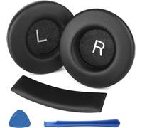KALANKA-Coussinets d'oreille et Coussinets d'arceau de Remplacement pour AKG K550/K551/K553/MK¿, Coussinets de Casque de Remplacement en Cuir protéiné et Mousse à mémoire de Forme