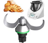 KALANKA-Couteau à Pâte pour Thermomix TM6/TM5,Couteau à Pâte en Acier Inoxydable,Pas de Résidu de Pâte, Nettoyage Rapide du Couteau de Pétrissage,Accessoire de Remplacement Thermomix