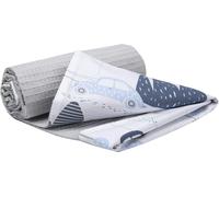 Kalanka-Couverture Bebe Couvertures De Bébé Plaid Enfant Nouveau-Né 100% Coton Pour Cadeau Naissance 75x100cm Multifonctionnel Bilatéral Pour Landaus (Cars Retro Avec Gaufre Gris)