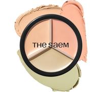 Kalanka-Cover Perfection Triple Pot Concealer 03 Correct Up Beige - Pour Peaux Claires À Très Claires - Correcteur 3 Couleurs À Couvrance Totale - Couvre Les Imperfections, Cernes, Rougeurs