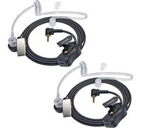 KALANKA-Covert Lot de 2 écouteurs pour talkie-walkie 1 broche 2,5 mm avec microphone PTT pour Motorola Talkabout TLKR T42 T60 T61 T62 T80 T82 Extreme T92 H2O