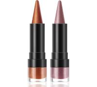 Kalanka-Crayon Eyeliner Couleur, Gel Eyeliner Métallique Pailleté, 4 En 1 Maquillage Des Yeux Stick-Eye Lip Liner, Ombre À Paupières, Waterproof, Pour Un Maquillage Glamour Audacieux