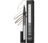 Kalanka-Crayon Sourcil Nanobrow Microblading Pen - Amélioration, Épaississement Et Remplissage Des Sourcils. Stylo À Sourcils À Pointe Ultra-Fine (Warm Brown)
