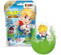 KALANKA-Craze Bombe de Bain Enfant Surprise Football Booule de Bain arôme Pop-Corn avec Jouet de Bain 1x Figurine Footballeur Bain moussant Enfant Jouet Bain Bébé Edition Coue du Monde 2022-40164