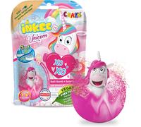 KALANKA-Craze Unicorn Bombe de Bain Enfant Licorne Boule de Bain arôme Pop-Corn avec Figurine de Licorne à l'intérieur, Couleur Rose