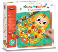 KALANKA-Créa Lign¿ ¿ Coffret Loisirs Créatifs - Diams mosaïque Tropicoanimo ¿ Dès 3 ans - CL170, multi couleurs