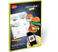 KALANKA-Creativ - Animaker Flash Pop - Création d'Animations - Set Complet avec Cahier à Colorier + Crayons et Fournitures - Notice et Accès Appli Animaker - Dès 6 Ans
