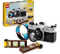 KALANKA-Creator 3-en-1 L¿Appareil Photo Rétro, Jouet avec 3 Modèles pour Filles et Garçons, Déco de Bureau et de Chambre, Transformable en Téléviseur ou Caméra Vidéo, Cadeau Enfants Dès 8 Ans 31147