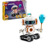 KALANKA-Creator 3-en-1 Le Robot de l¿Espace - Se transforme en Chien ou en fusée - Jeu de Construction pour Filles et garçons sur Le thème de l¿Espace - Idée de Cadeau d'anniversaire dès 8 Ans 31164