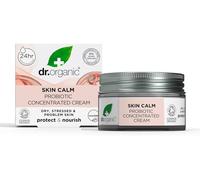 Kalanka-Crème Concentrée Probiotique Dr Organic Skin Calm, Pour Les Rougeurs, Peau Sèche, Sensible Et Irritable,Testé Dermatologiquement, Végan, Sans Cruauté, Sans Parabène Et Sls, 50ml