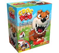 Kalanka-Croc Dog - Jeux De Société Pour Enfants Dès 4 Ans - Piquez Les Os Du Croc Dog Avant Qu'il Ne Se Réveille - Jeu De Rapidité Et D'adresse - Jouez En Famille Ou Entre Amis - De 2 À 4 Joueurs