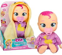 KALANKA-CRY BABIES Newborn Bath Time Zoe, Poupon Qui Réagit lorsqu'elle est Mouillée, Imperméable, Pleure de Vraies Larmes, Jouet Cadeau pour Enfants à partir de 18 Mois