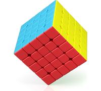 KALANKA-Cube de Vitesse 5X5 Speed Cube, Stickerless Cube Magique Facile à Tourner et à Lisser Speedcube- Tourne Plus Vite Que l'original (5x5x5)