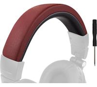 KALANKA-Cuir Protéiné Housse de Rechange pour Audio Technica ATH M50, M50X, M50XWH, M50XBT, M50XBT2, M50S/LE Casque Bandeau,Remplacement Headband Accessoires
