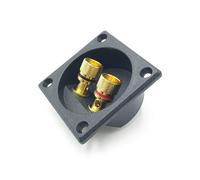 KALANKA-Culyumatang Pliers Clamp, 2 Way Speaker Box Terminal Binding Post Cup DIY Home Car Stereo Screw Cup Connectors Subwoofer Plugs